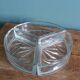Aperitif platter, metal server and glass ramekins, Art Deco