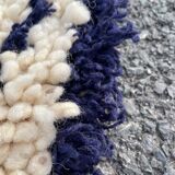 Carpet berbere beni ouarain vintage 110x235 cm