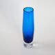 Cobalt glass vase, Danish design, 1960s, production: Denmark
