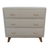 Compass Foot Chest of Drawers 1960 Vintage Design