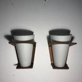 Pair Of Philips Wall Lamps By Louis Kalff Circa 1960