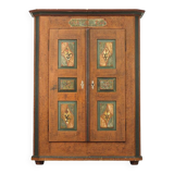 Painted folk art bridal wardrobe 1846