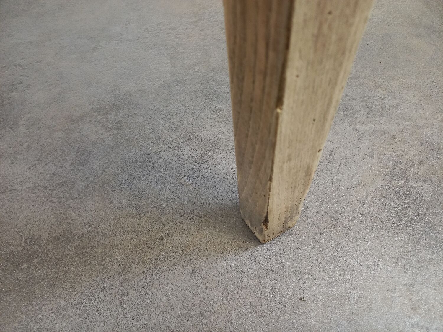 Bistro table zinc tray 185 cm