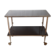 Table desserte roulante