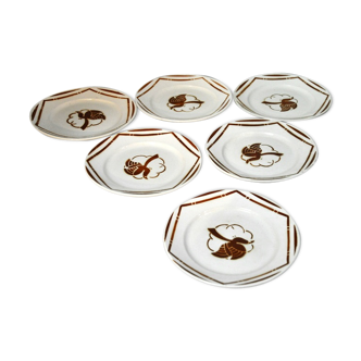 Pack of 6 plates