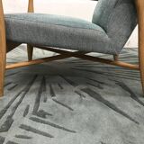 Floating zag celadon Red Edition chair