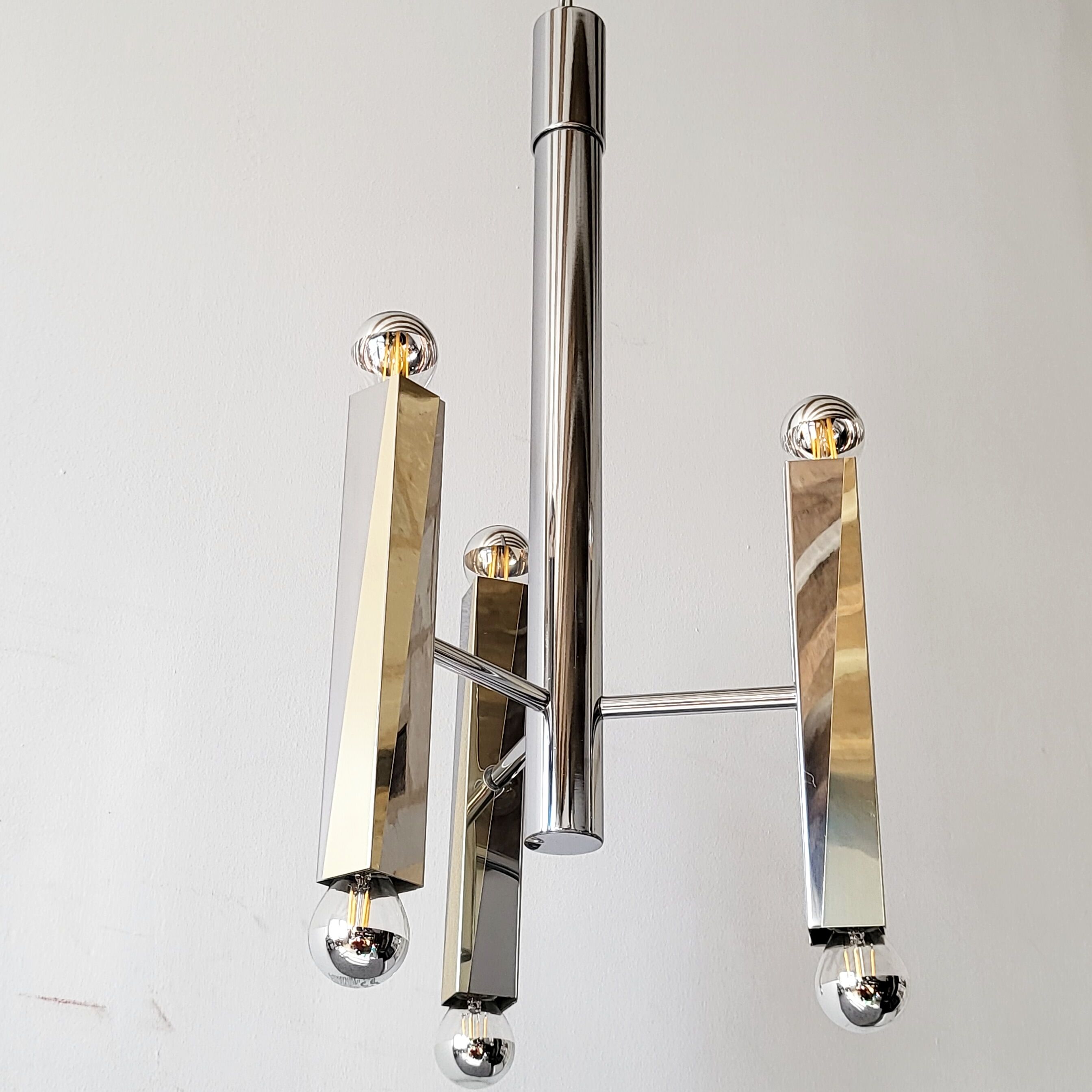 Chandelier house Sciolari 1970 vintage