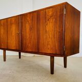 Buffet en palissandre danois vintage rétro des années 50 par Poul Hundevad