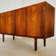 Buffet en palissandre danois vintage rétro des années 50 par Poul Hundevad