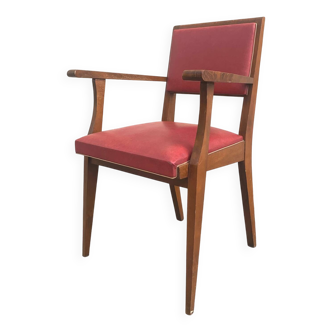 Vintage bridge armchair
