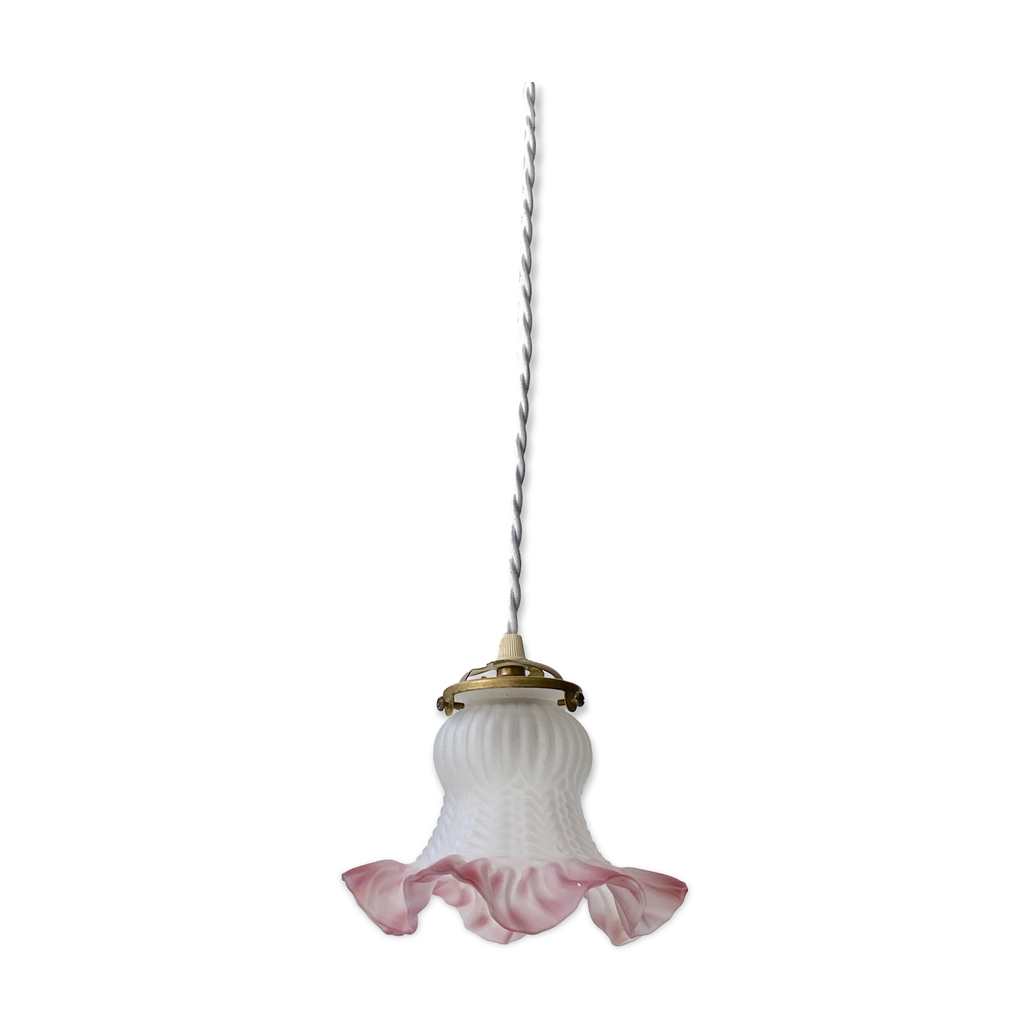 Suspension tulipe Art Deco