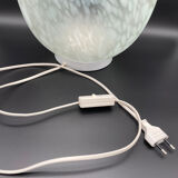 Egg lamp in opaline glassware Vianne