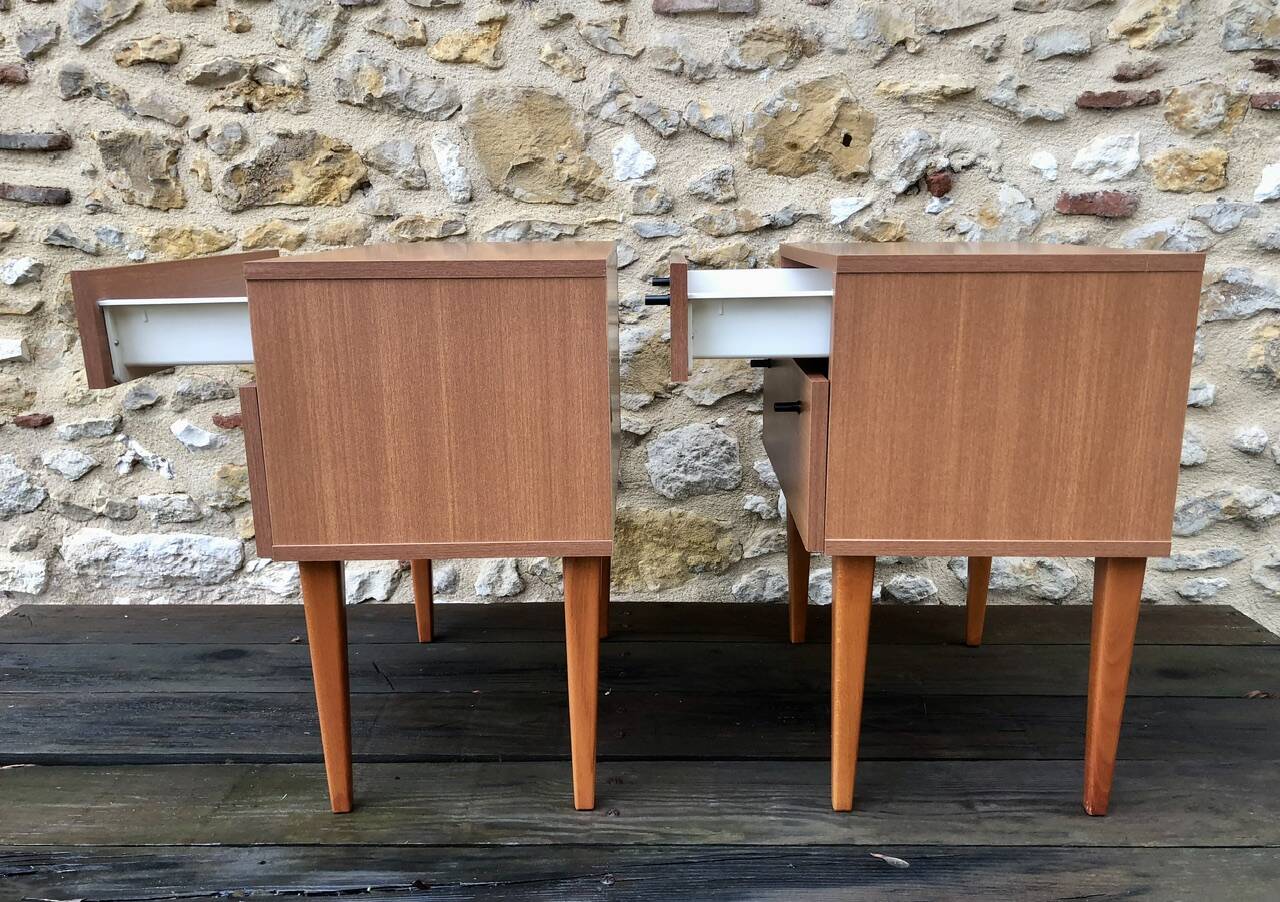 Pair of vintage bedside tables Circa 60's/70's