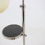 1930s Functionalist Adjustable Chrome Plated Floor Lamp, Czechoslovakia