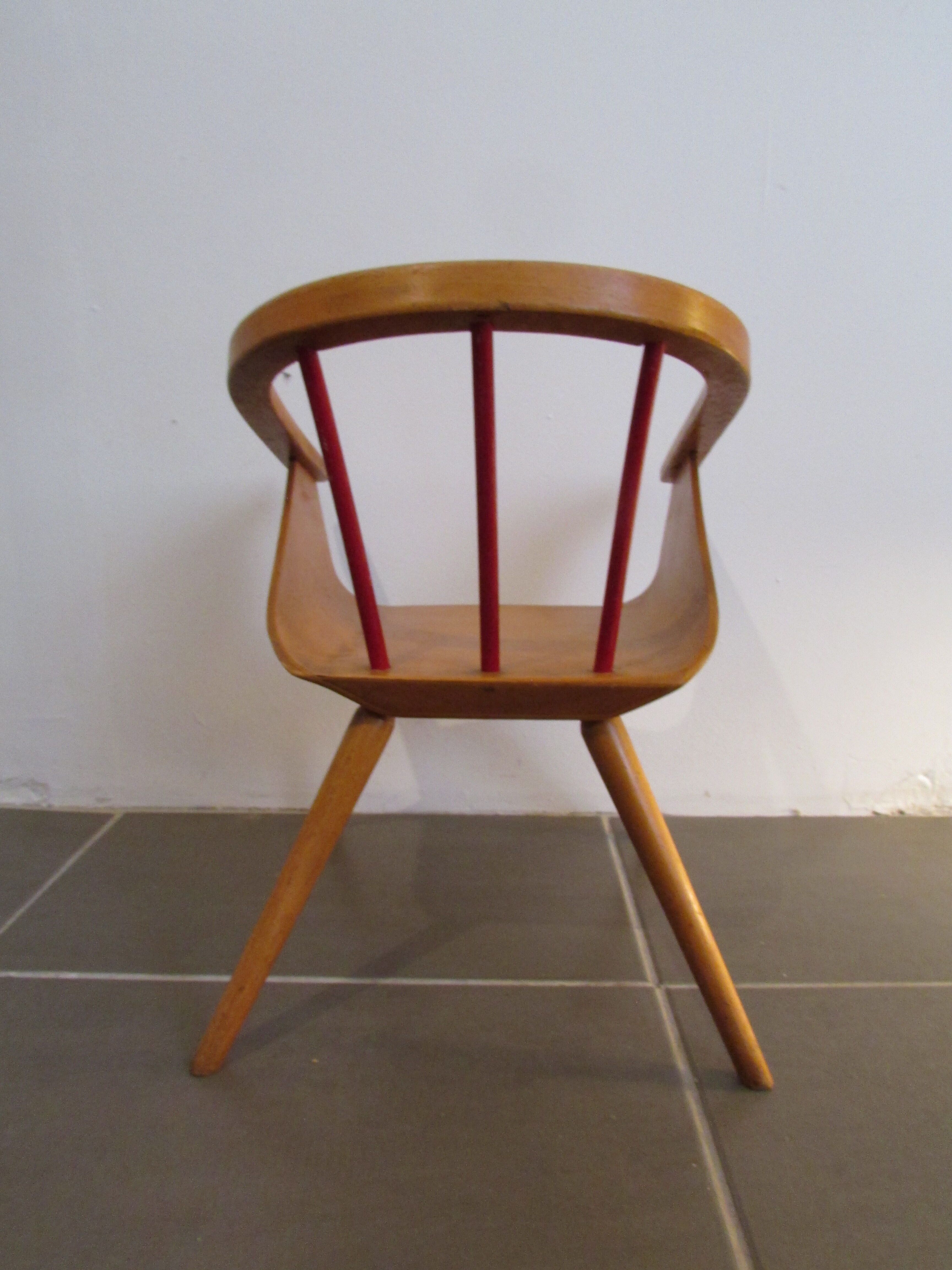 Vintage children's chair + table