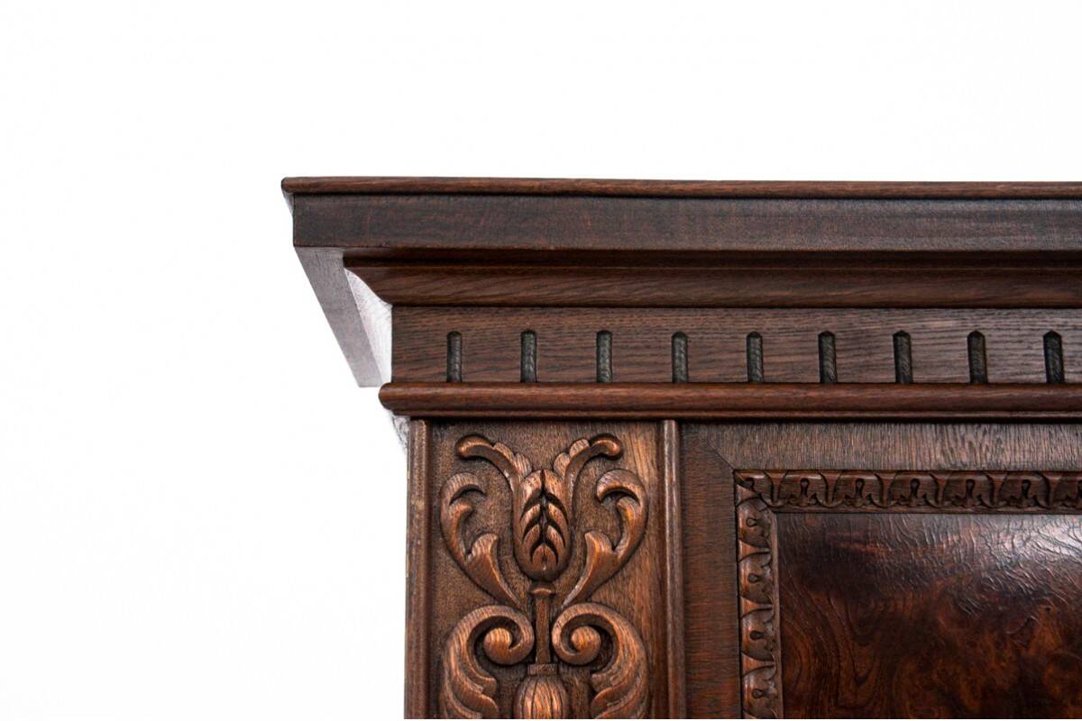 Cabinet set on lion's paws, Germany, early 20th century.