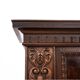 Cabinet set on lion's paws, Germany, early 20th century.