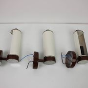 Set of 3 Midcentury Wall Lamps Napako, Designed by Josef Hurka, 1960s, CZS