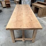 Solid oak farmhouse table