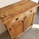 Vintage Parisian buffet in solid oak from the 60s