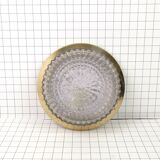 Plafonnier chiselled glass