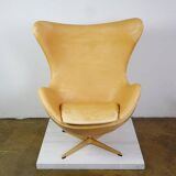 Leather Egg Chair by Arne Jacobsen for Fritz Hansen Limited Anniversary Edition