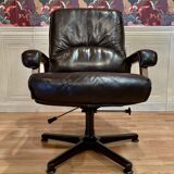 Armchair and its ottoman "Drabert" for "Gerd Lange" design 1960.