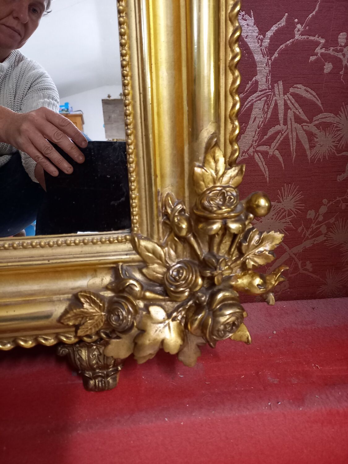 Mirror XX Louis Philippe 120 x 78