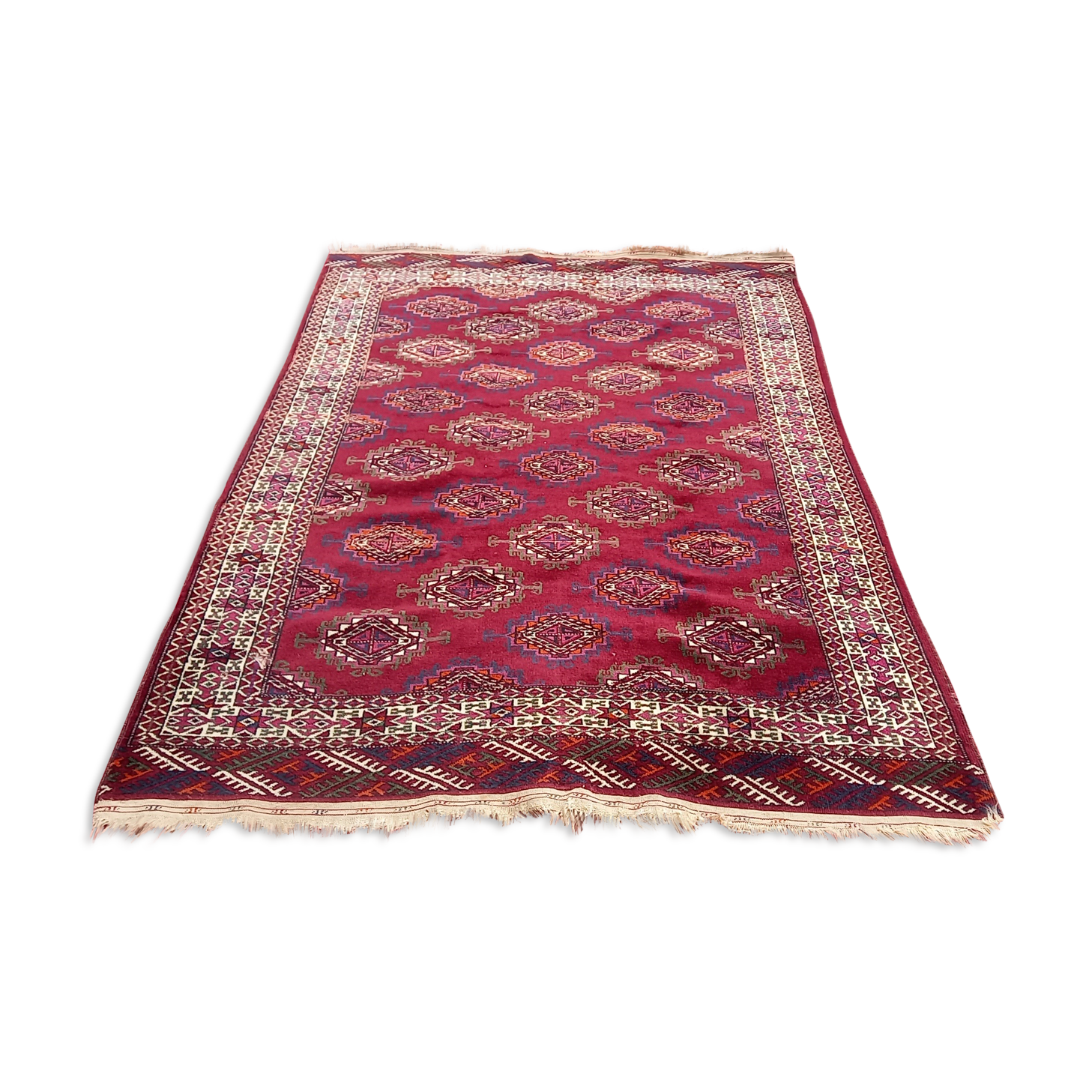 Old carpet boucara beshir