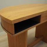 Oak desk, Italian design, 1970s, production: Italy