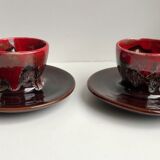 Duo of cockroaches Vallauris 70s