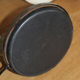 Metallic grey desk lamp FASE