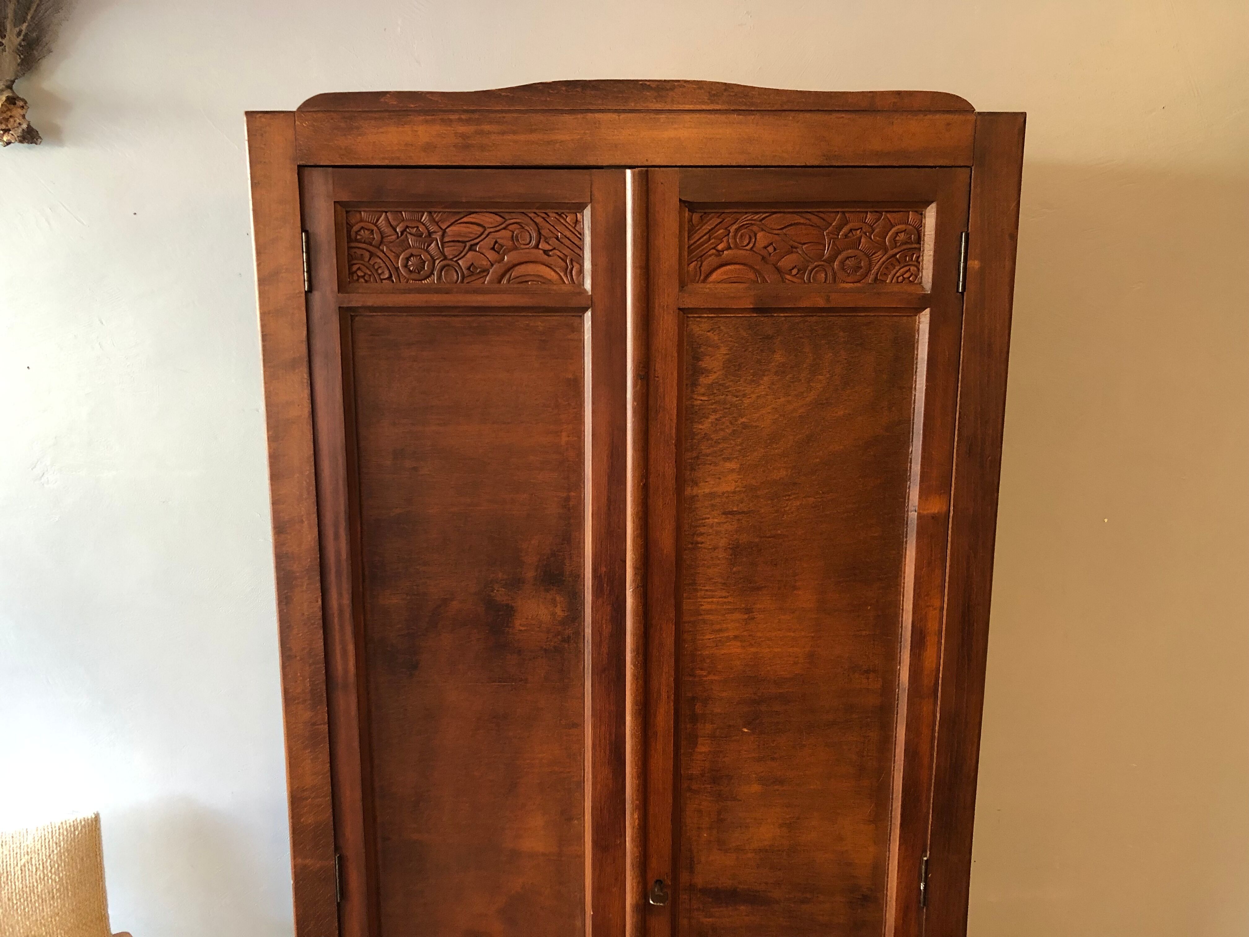 Art Deco wardrobe