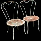 Anciennes chaises de jardin