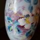 Ancient opaline vase decor hand