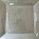 Large celadon square plate