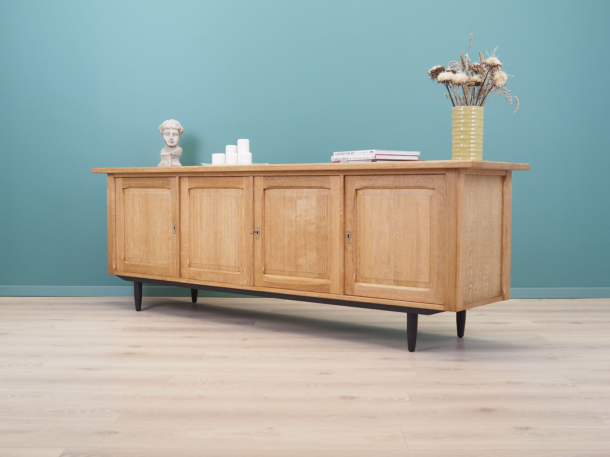 Sideboard in oak, 60s, Danish design, production: Denmark