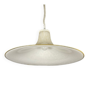 Beige Murano Glass Pendant Light from the Mid-Century, Italy, 1970s