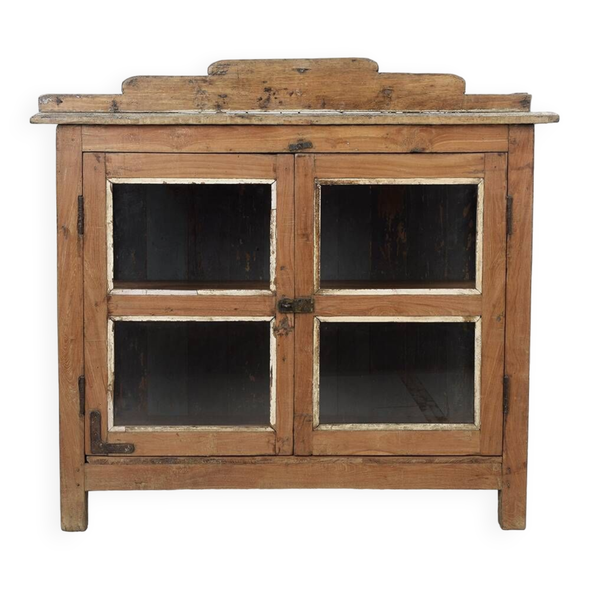 Solid wood glazed sideboard