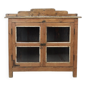 buffet vitré en bois