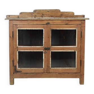 Solid wood glazed sideboard