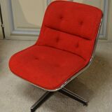 Pair of chairs of Charles Pollock for Knoll