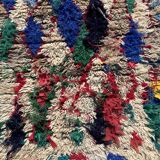 Berber carpet azilal old 90x155 cm