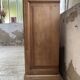 Oak sideboard with glass doors