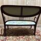 Banquette Thonet en acajou