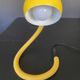 Yellow Hebi lamp by Isao Hosoe for Valenti, vintage pop yellow from the 1970s.