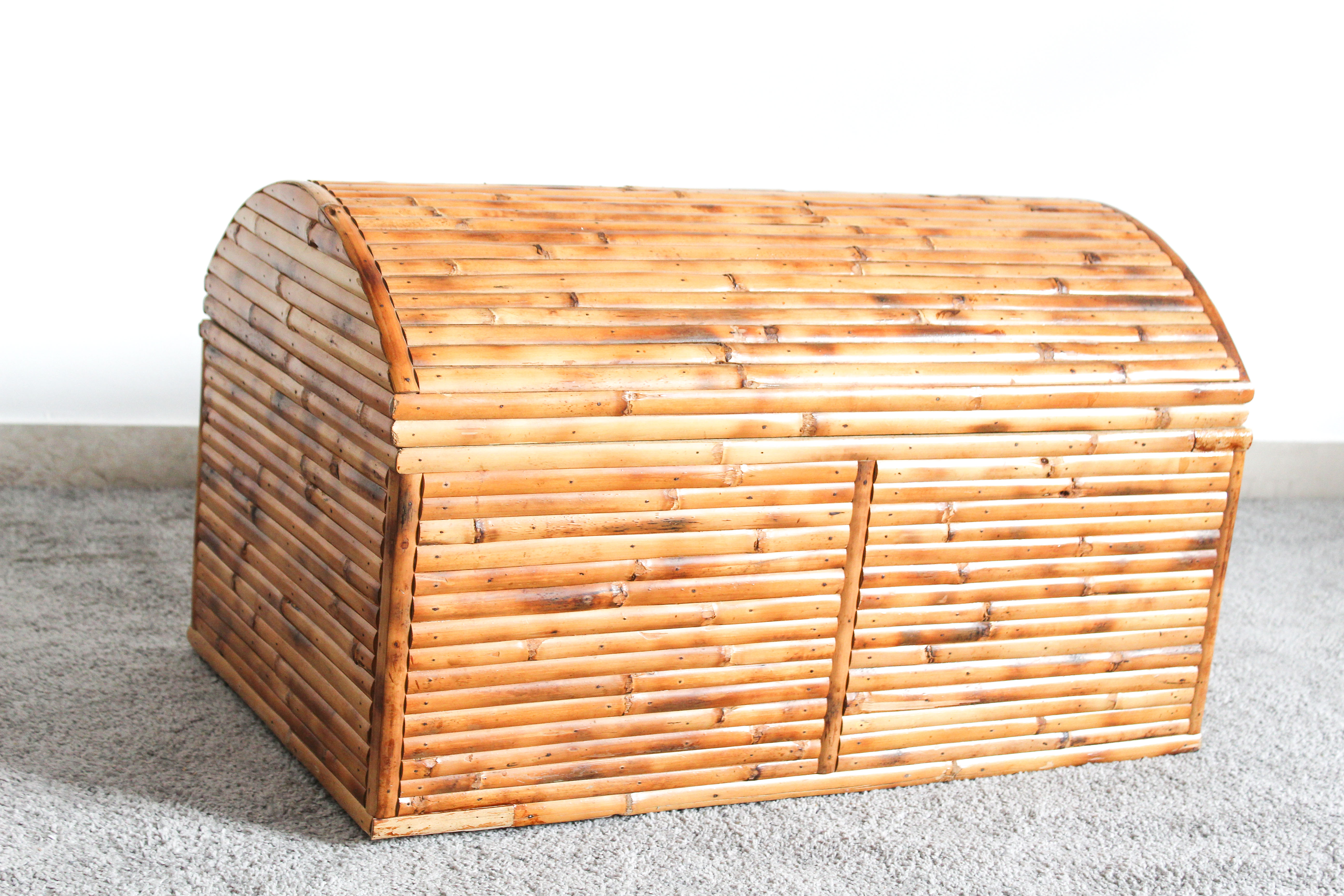 Bamboo trunk Italia 1970s