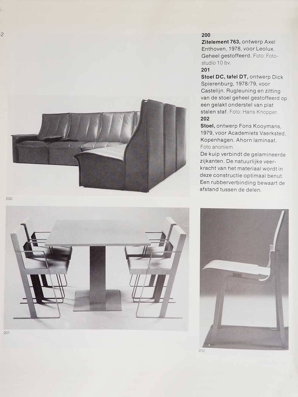 Set dining chairs model DC – Dick Spierenburg – Castelijn