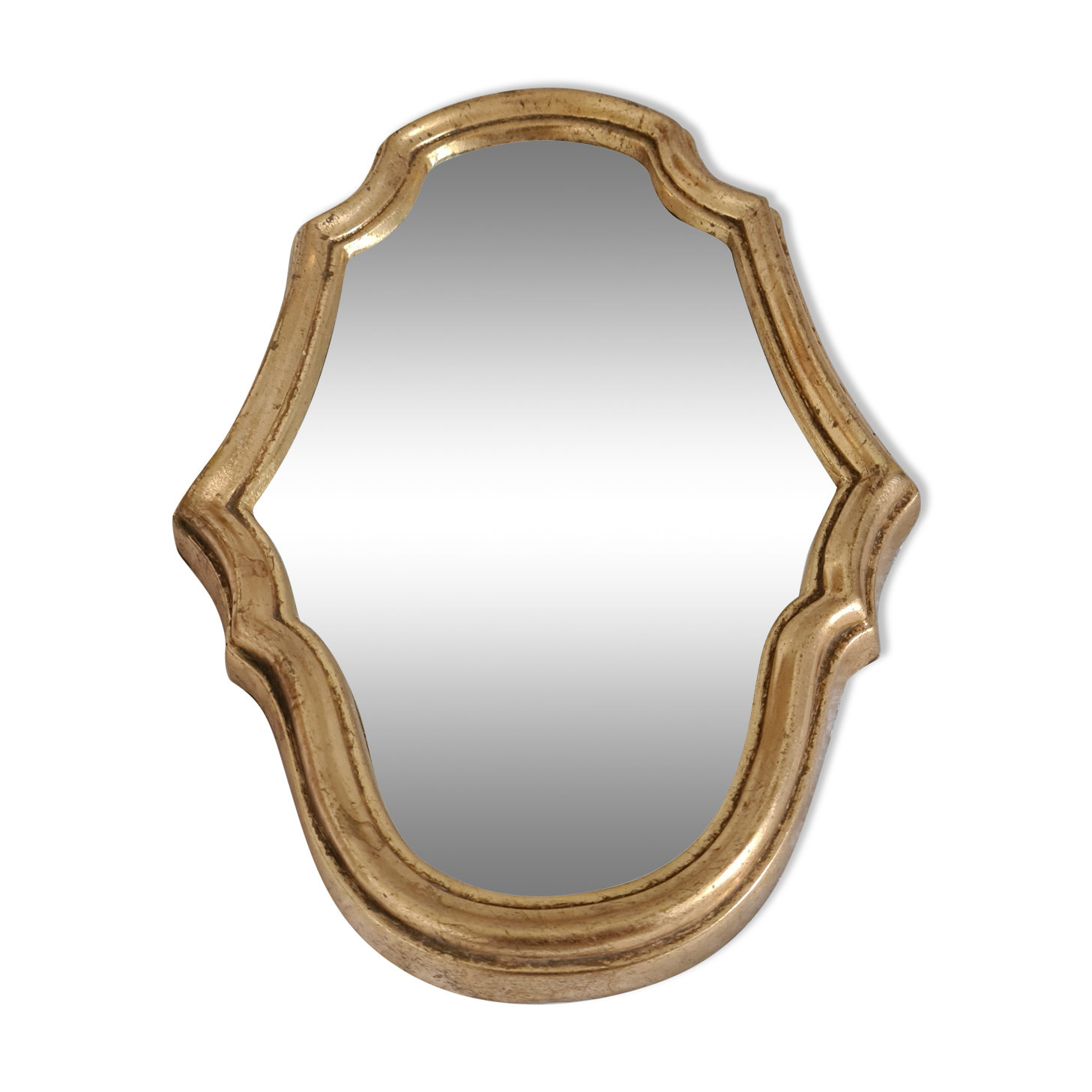 Old gilded / vintage wooden mirror