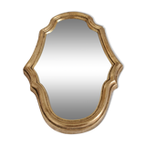 Old gilded / vintage wooden mirror